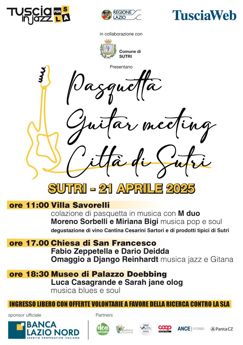 Pasquetta Guitar Meeting Città di Sutri