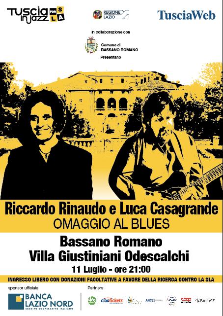 Riccardo Rinaudo e Luca Casagrande a Villa Giustiniani Odescalchi